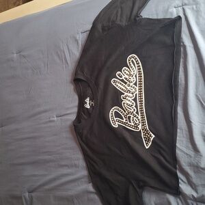 Barbie black tee shirt. Sz medium